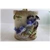 Image 4 : Lefton Blue Bird Cookie Jar - Chips and Cracks