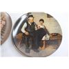 Image 4 : (3) Norman Rockwell Plates, Pinocchio Plate
