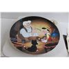 Image 5 : (3) Norman Rockwell Plates, Pinocchio Plate