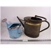 Image 1 : (2) Metal Watering Cans