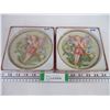 Image 1 : (2) Vintage Fairy Plates-3D Wall Decor