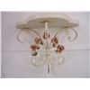 Image 2 : Cast Iron Shelf,(4) Ornaments, Hanger, Wood Blocks, Doll, Tea Container