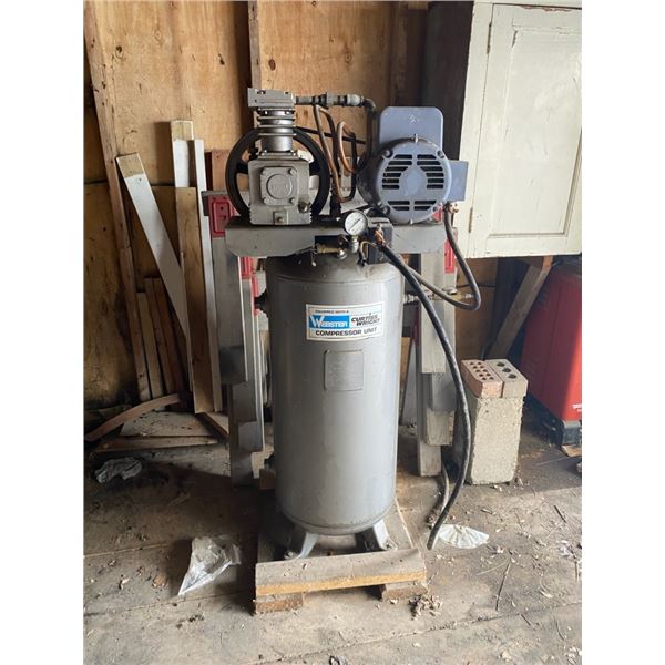 Webster Curtiss Wright Air Compressor Unit -  As is - This Item is for Off-Site Pick Up