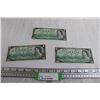 Image 1 : (3) Canadian 1967 $1 Bills