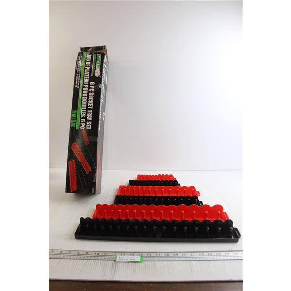 Grip 6-Pc Socket Tray Set
