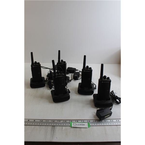 (5) Motorola RDU2023 2-Way Radio - As Is