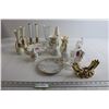 Image 1 : Assorted Candleholders, Plates, and Misc.