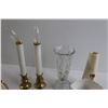 Image 2 : Assorted Candleholders, Plates, and Misc.