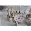 Image 3 : Assorted Candleholders, Plates, and Misc.