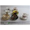 Image 1 : (7) Assorted Teacups with Saucers - Royal Albert, Princess China