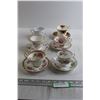 Image 1 : (6) Assorted Teacups with Saucers - Royal Minister, Foley China