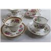 Image 2 : (6) Assorted Teacups with Saucers - Royal Minister, Foley China