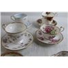Image 3 : (6) Assorted Teacups with Saucers - Royal Minister, Foley China