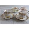 Image 3 : (6) Assorted Teacups with Saucers - Royal Albert, Paragon