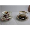 Image 3 : (6) Assorted Teacups with Saucers - Royal Albert, Staffordshire
