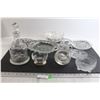 Image 1 : Assorted Crystal and Glassware - Some Chips