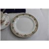 Image 3 : (4) Sadler Wellington Teacups and Saucers, Plate, Flatware