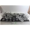Image 1 : (20+) Pinwheel Crystal Dishware