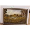 Image 1 : *Lake View Painting - 27 1/4" x 39 1/2"