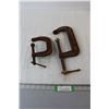 Image 1 : (2) C-Clamps