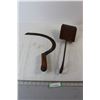 Image 1 : Antique Farming Tool & Metal Shovel