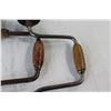 Image 4 : (2) Carpenters Brace Hand Drill