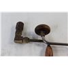 Image 5 : (2) Carpenters Brace Hand Drill
