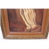 Image 2 : Nettie Harder Original Framed Oil Painting "Praying Hands" 1976 Artist Signed