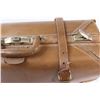 Image 3 : Vintage Leather Suitcase 23" x 14"