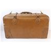 Image 4 : Vintage Leather Suitcase 23" x 14"