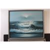 Image 3 : (2) Framed Ocean Scene Canvas Prints - 17.5x22