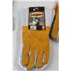 Image 3 : (3) Pairs Welding Gloves - Size Medium