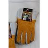 Image 4 : (3) Pairs Welding Gloves - Size Medium