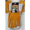 Image 3 : (3) Pairs Welding Gloves - Size Medium