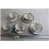 Image 1 : (5) Teacups with Saucers - Royal Vale, Salisbury