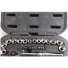 Image 2 : Husky Metric and Imperial Socket Set with 1/2" Size Socket
