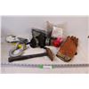 Image 1 : (2) Respirators, Hitch Pin, (2) Gloves, Powerfist Hammer