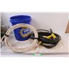 Image 1 : *NAPA 5 Gallon Bucket w/Extension Cord (Approx 12 FT), Electrical Cord (10 FT)