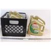 Image 1 : *(2) 5 Litres 5w-30 Oil Jugs in Milk Crate (One Opened)