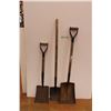 Image 1 : * (2) Square Mouthed Shovels (1) Spade Shovel