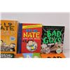 Image 2 : (8) Kids Books: Big Nate, Captain Underpants, Bad Guys, Terrible Two