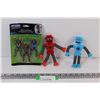 Image 1 : (2) Suction Cup Robot Toys, Package of Toy Wall Crawlers - NIB