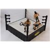 Image 5 : WWE Wrestle Mania Ring w/(3) Figurines/Wrestlers & Belt