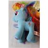Image 2 : (2) Rainbow Dash My Little Pony Beanie Babies TY, Apple Jack My Little Pony Beanie Baby