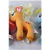 Image 3 : (2) Rainbow Dash My Little Pony Beanie Babies TY, Apple Jack My Little Pony Beanie Baby