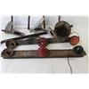 Image 2 : Vintage Trailer Lights - Mirrors - (2) Coping Saws - Clamp