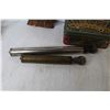 Image 3 : Vintage Items - Towel Holder - Thermometer - Tabacco Tins - Scribe - Hand Air Pumps - Hand Grinder