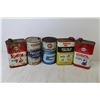 Image 4 : Vintage Oil Product Tins - ESSO Camp Fuel - Gulf Oil - Preston - Kleen-flo Oil Conditioner