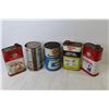 Image 5 : Vintage Oil Product Tins - ESSO Camp Fuel - Gulf Oil - Preston - Kleen-flo Oil Conditioner