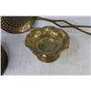 Image 3 : Vintage Copper Jello Mould - Brass Strainer - Brass Trinket Dish